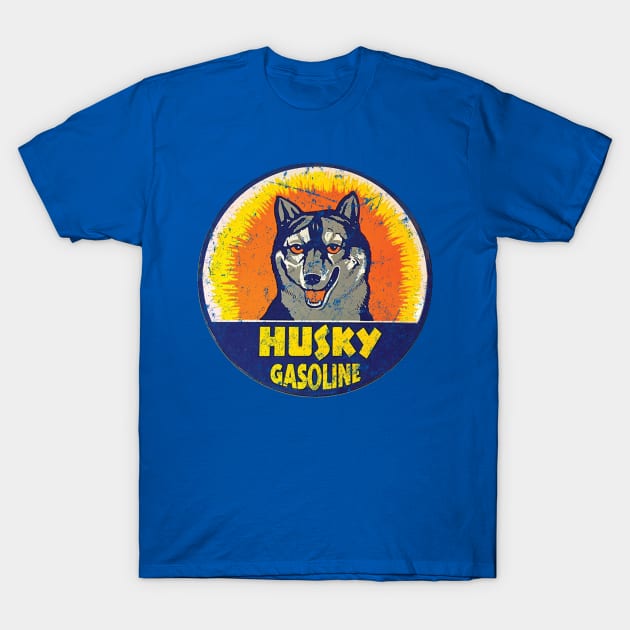 Husky Gasoline T-Shirt by MindsparkCreative